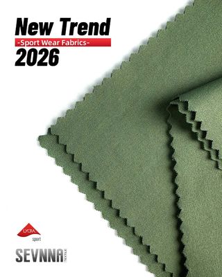 Tejido de Lycra reciclado para ropa de fitness sostenible