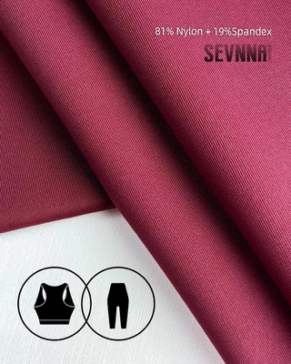 Protección UV Tejidos funcionales estirables 81% Nylon + 19% Spandex 320gm