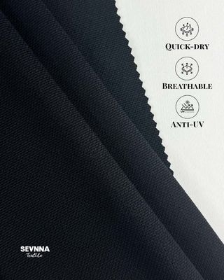 Tejidos texturizados para natación Alternativas 81% Nylon reciclado 19% Spandex para trajes de baño ecológicos