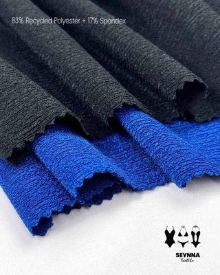 Alternativas de tejidos de natación texturizados de alta transpirabilidad para nadadores activos