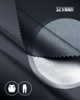 Tejido de ciclismo de alto rendimiento con 152 cm de ancho y 130 g/m² de peso para ropa de ciclismo elástica