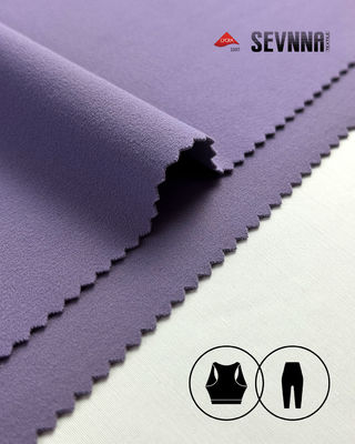 Tejido de lycra elástica con protección UV, secado rápido y alta durabilidad para ropa deportiva y de baño