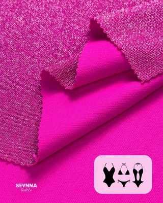 Tejido de leggings elástico, transpirable y duradero con mezcla de nailon reciclado ecológico para un ajuste cómodo