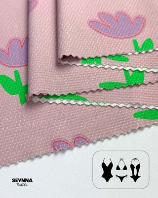 Tejido de punto doble de 180 g/m² para uso en verano y otoño con 87% de nailon reciclado ecológico