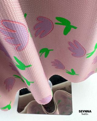 Tejido de punto doble de 180 g/m² para uso en verano y otoño con 87% de nailon reciclado ecológico