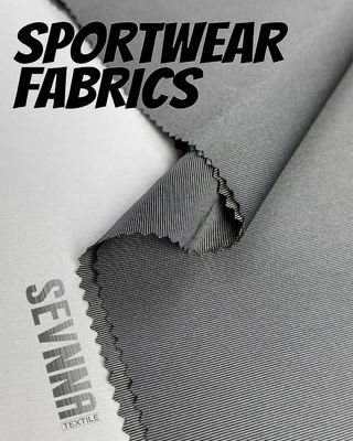 Tejido para sujetador deportivo de 175 g/m² con Spandex desodorante y certificación GRS para máxima comodidad