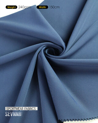 Tejido de sujetador deportivo duradero de 150 cm de ancho y 240 g de peso para prendas activas de alto rendimiento