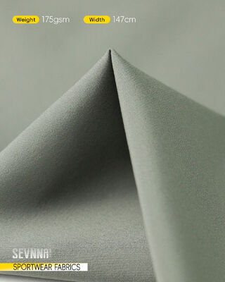 175Gsm Tejidos para correr de 147cm de ancho y aro elástico para textiles deportivos