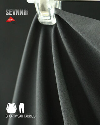 Tejido de licra elástica de 230 g/m con secado rápido y alta elasticidad para ropa deportiva y trajes de baño