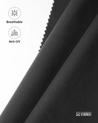 Tejido Lycra suave con alta elasticidad y opciones de color personalizadas para el desgaste deportivo y informal