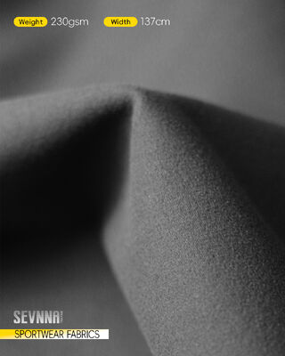 Tejido Lycra suave con alta elasticidad y opciones de color personalizadas para el desgaste deportivo y informal