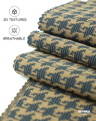 Tejido de baño texturizado de secado rápido con un peso de 370 g/m² y 135 cm de ancho para trajes de baño de alto rendimiento