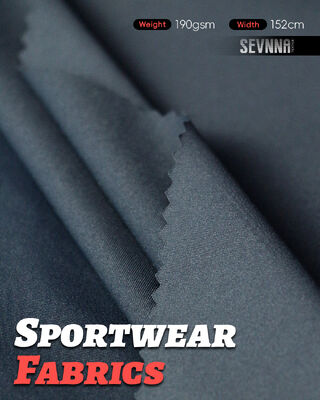 Quick Drying Performance Textiles 190gsm Engineered Fabrics Offering Superior Moisture Management and Enhanced Durability