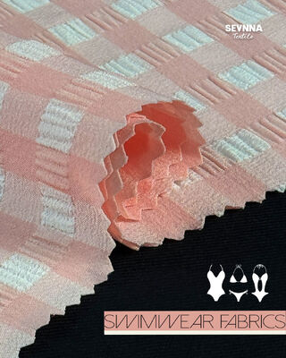 Tejido de baño ecológico resistente al cloro con elasticidad bidireccional y propiedades de secado rápido