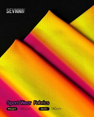 Tejidos para correr de 180 g/m² con tecnología antiolor y malla transpirable para ropa deportiva de alto rendimiento