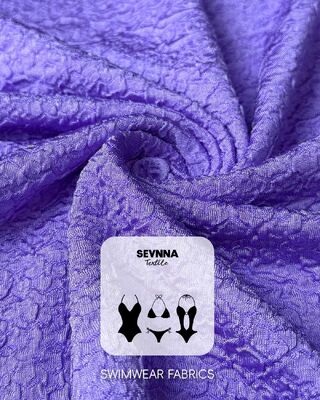 86% Nailon Reciclado UPF 50+ Tejido de Baño Texturizado de 245 g/m² para Ropa de Baño y Ropa Deportiva de Alto Rendimiento