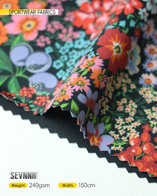 Tejido de sujetador deportivo de alta transpirabilidad que absorbe la humedad con textiles verdes, súper suave y elástico para ropa deportiva