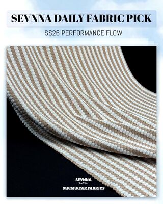 Tejido de traje de baño reciclado transpirable de 320 g/m², tejido sostenible de secado rápido para la producción de trajes de baño