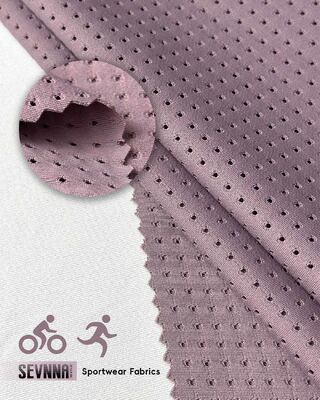 Tejidos para correr con UPF 50+ y peso de 190 g/m² y costuras planas para textiles deportivos de alto rendimiento