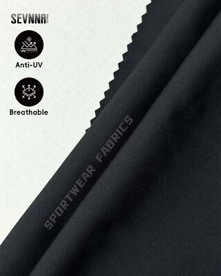 Tejido para bicicletas de alto rendimiento con protección UV y peso de 190 gramos hecho de 79% de poliéster reciclado + 21% de spandex