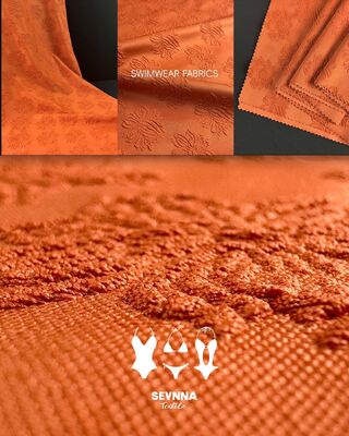 Tejido de poliéster reciclado sustentable de 260 gramos de peso 132 cm de ancho y lavable en máquina para textiles ecológicos