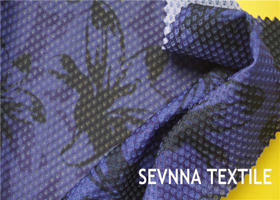 Semi entorpezca las materias textiles de nylon recicladas texturizadas del Activewear de la tela con las rayas del telar jacquar