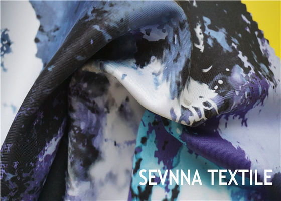 190-200GSM 85% de poliéster reciclado + 15% de tejido de impresión húmeda de spandex YCTP-064