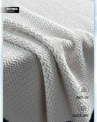 Tejido ecológico para trajes de baño con elasticidad bidireccional, 130 cm de ancho y 250 g/m² de peso para trajes de baño sostenibles