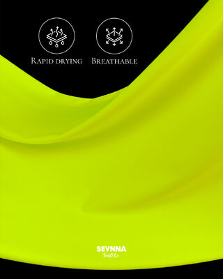 Tejidos de alto rendimiento para correr con protección solar UPF 50+, elasticidad en 4 direcciones y tecnología antiolor para ropa deportiva