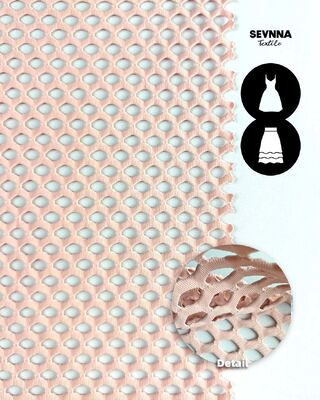 Slim Fit Recycled Swimwear Fabric Durable Stretch Material Perfect for Sustainable Swimwear and Activewear Applications