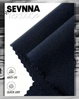Tejido Lycra de alta elasticidad de estiramiento con protección UV resistente a la humedad y confort ligero para ropa activa