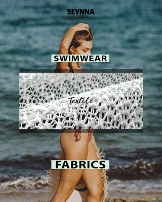 Eco Friendly Swimwear Fabric made from recycled ocean plastics and sustainable fibers delivering eco conscious swimwear textiles