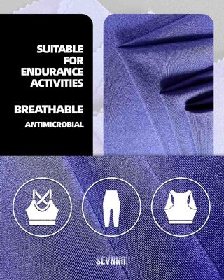 Tejidos para correr diseñados para ofrecer un confort superior y control de la humedad para ropa deportiva y de entrenamiento profesional