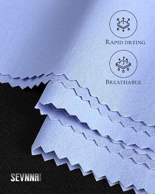 Lavable a máquina respirable de la tela del punto del Activewear de Wicking de la humedad para la ropa atlética