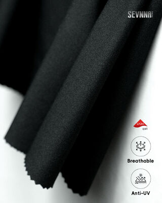 Tela de NILIT Nylon 6.6 Lycra de 230GSM UPF 50+ que absorbe la humedad para ropa deportiva SP7467