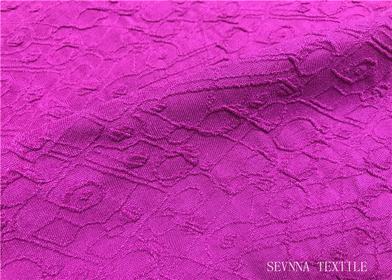 Tela de la guarnición del sujetador de Lycra Spandex, tela de nylon de la ropa interior de los colores sólidos
