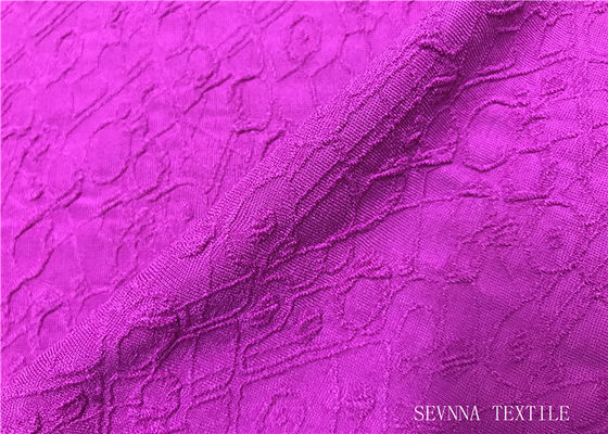 Tela de la guarnición del sujetador de Lycra Spandex, tela de nylon de la ropa interior de los colores sólidos