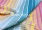 Impresión reciclada rayas texturizada telar jacquar de Digitaces del chorro de tinta de la tela del traje de baño modificada para requisitos particulares
