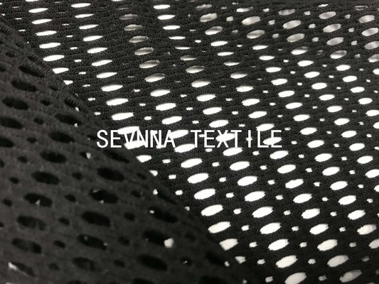 El material de Spandex del poliéster de la ropa de deportes que la ropa plástica reciclada de la moda de la malla de la red del deporte de los hilados de la botella cubre sube