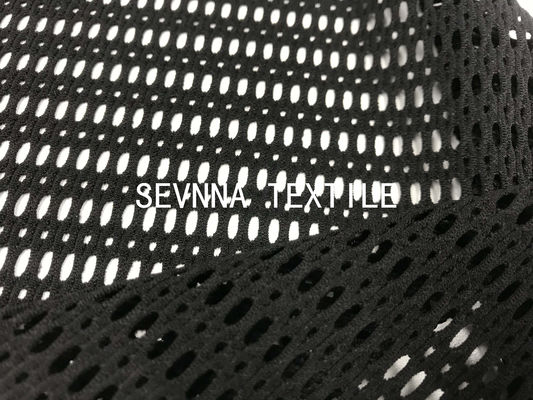 El material de Spandex del poliéster de la ropa de deportes que la ropa plástica reciclada de la moda de la malla de la red del deporte de los hilados de la botella cubre sube