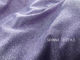Tela reciclada púrpura Bling chispeante Oeko Tex Standard 100 del traje de baño