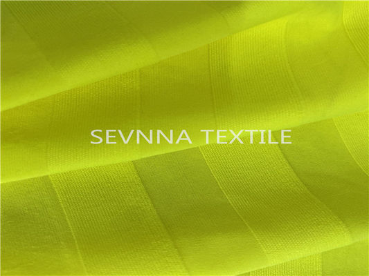 Prenda impermeable de nylon de Repreve de la yoga de la fluoresceína de la tela respirable del desgaste hermética