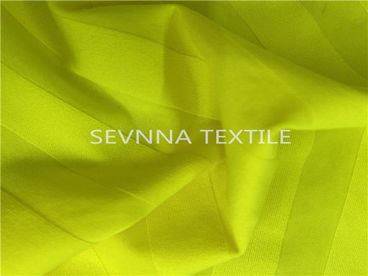 Prenda impermeable de nylon de Repreve de la yoga de la fluoresceína de la tela respirable del desgaste hermética