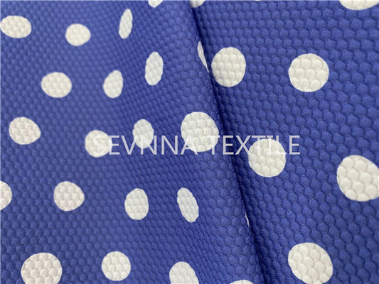 Sequedad rápida de la resistencia de Dot Recycled Swimwear Fabric Chlorine de la polca