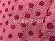 Tela reciclada rosada del traje de baño de la fibra micro del poliéster respirable para las señoras