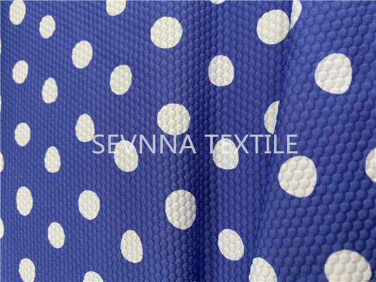 Sequedad rápida de la resistencia de Dot Recycled Swimwear Fabric Chlorine de la polca