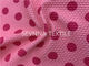 Tela reciclada rosada del traje de baño de la fibra micro del poliéster respirable para las señoras