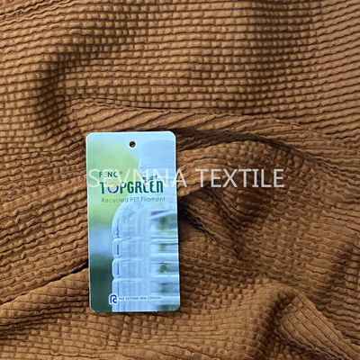 Anchura estupenda sostenible del traje de baño los 80cm de Matt Yoga Wear Fabric Strong Elastane