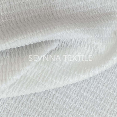 Anchura ultravioleta reciclada de la función el 105cm de Eco de la tela amistosa ética del traje de baño