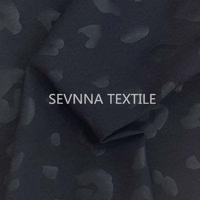 Leopardo que imprime bikini reciclado de la firmeza del color de la tela SPF50 del traje de baño el alto